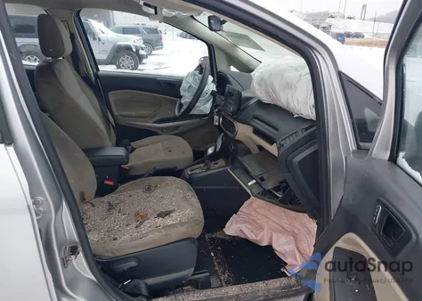 2018 Ford Ecosport S from USA, damaged, VIN MAJ6P1SL1JC174491